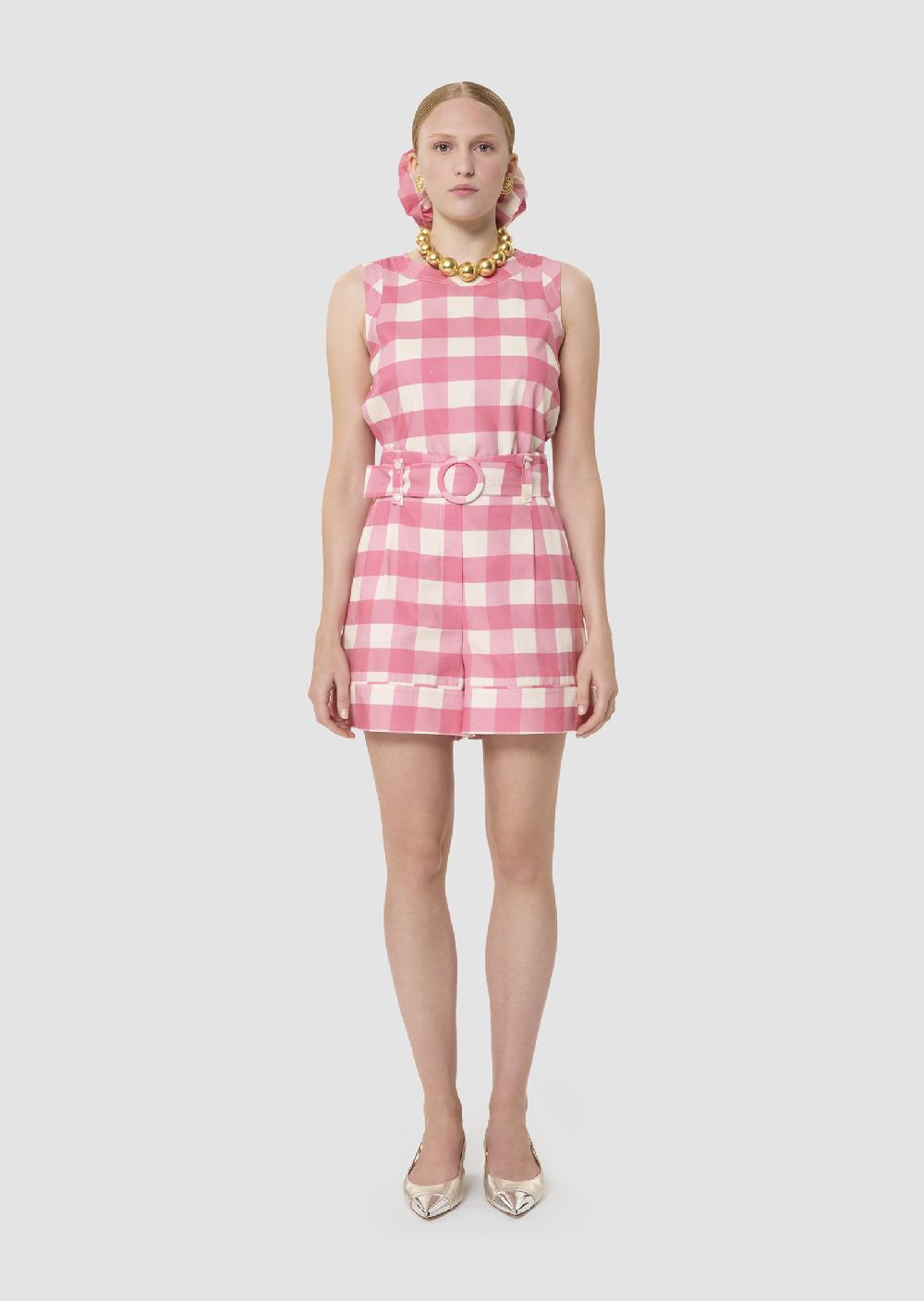 Tara Jarmon Short Shelbyrose En Vichy