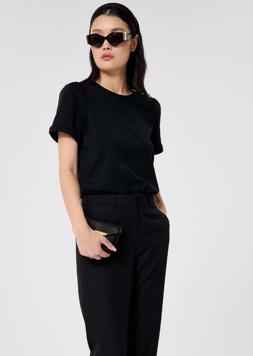 Tara Jarmon T-Shirt Tampanoir En Jersey