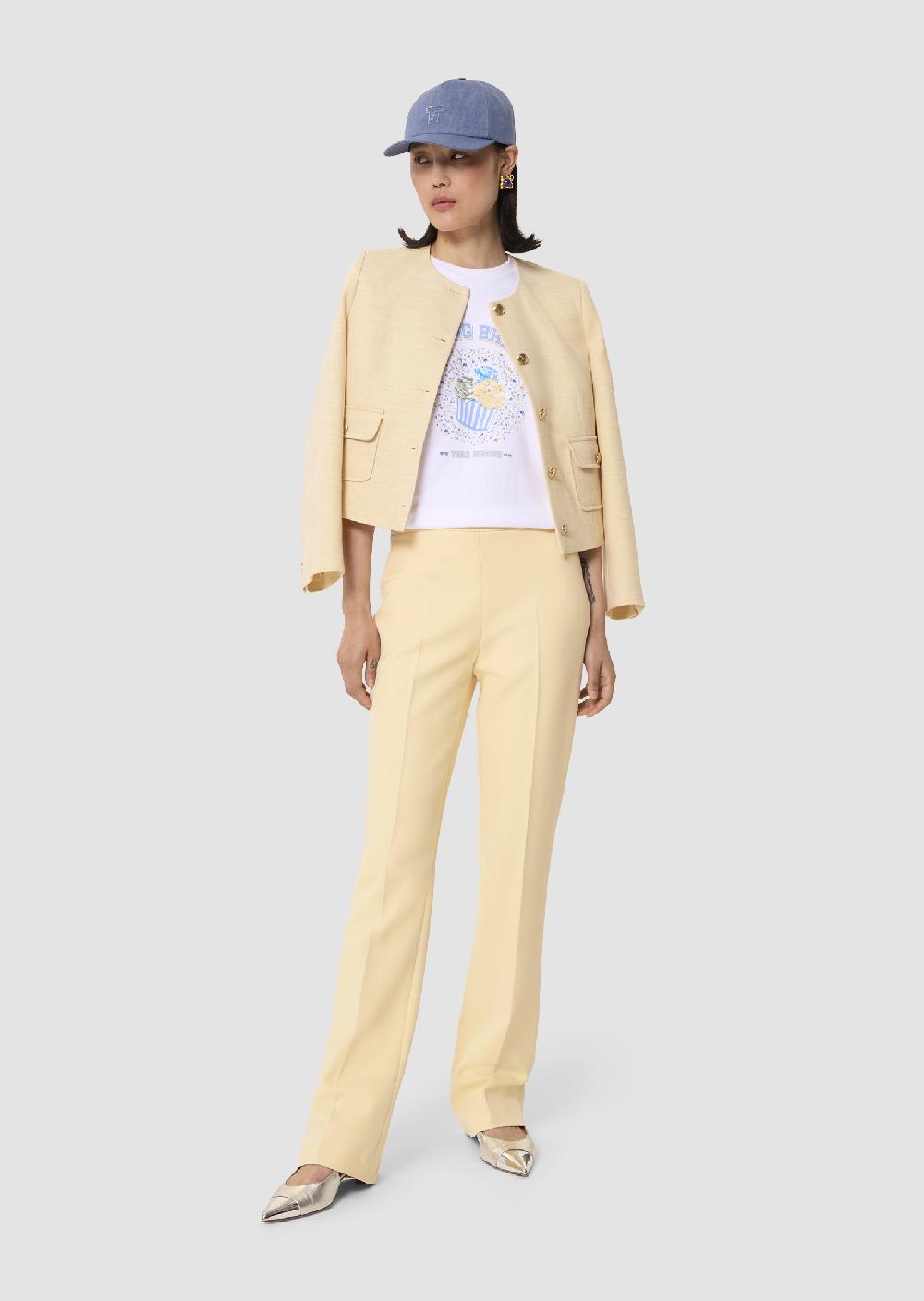 Tara Jarmon T-shirt Taravanillablanc En Jersey