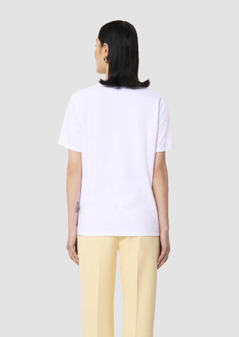 Tara Jarmon T-shirt Taravanillablanc En Jersey