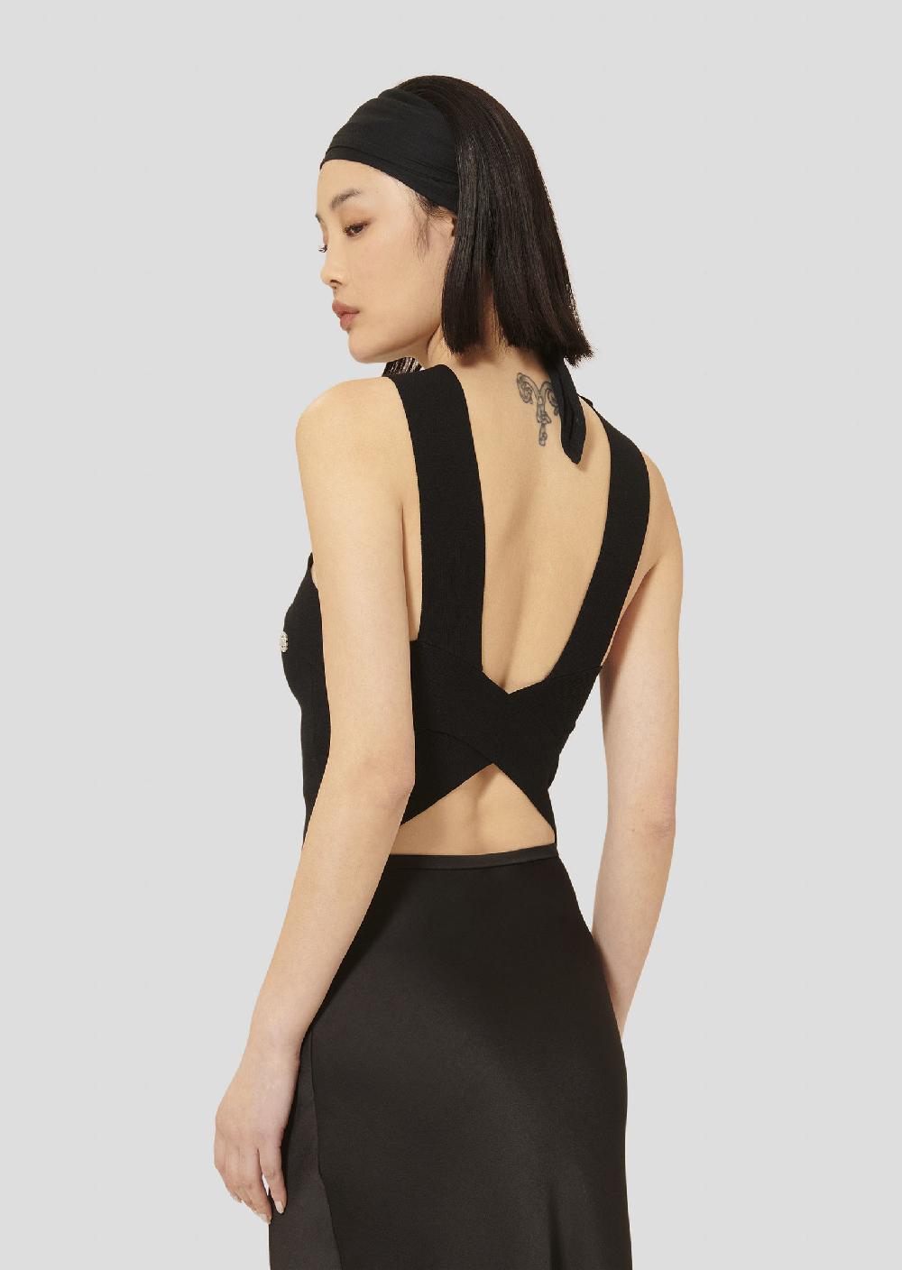 Tara Jarmon Top Prananoir En Maille