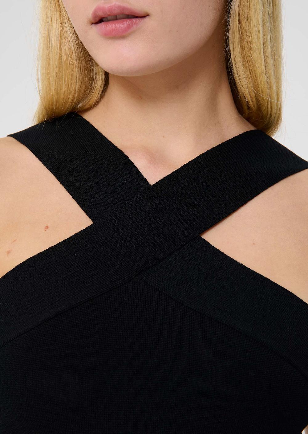 Tara Jarmon Top Prananoir En Maille Compacte Lurex