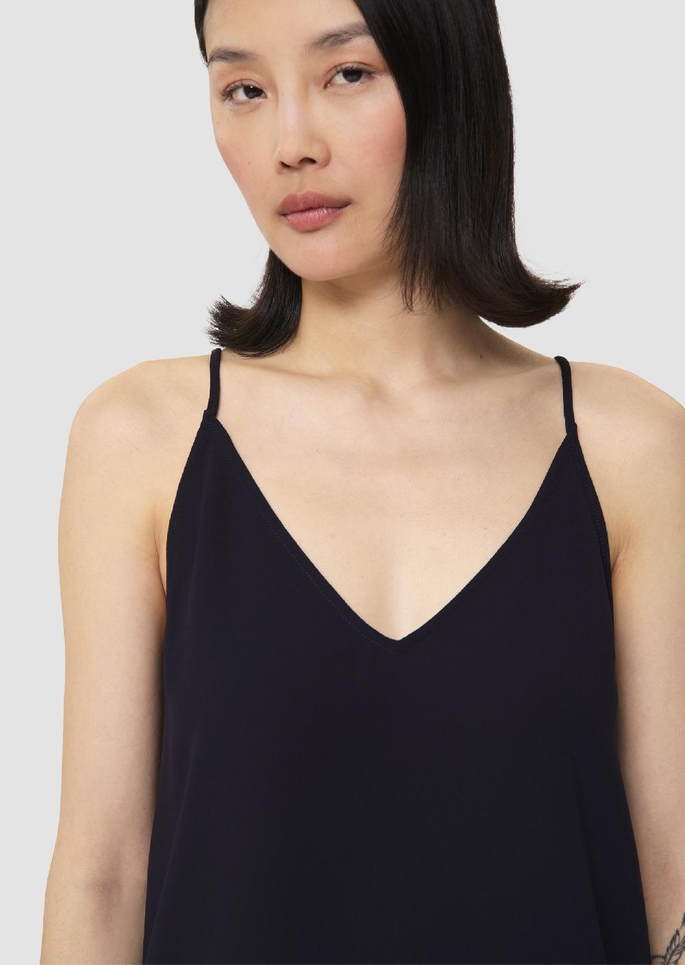 Tara Jarmon Top Tamarableu Nuit En Crêpe