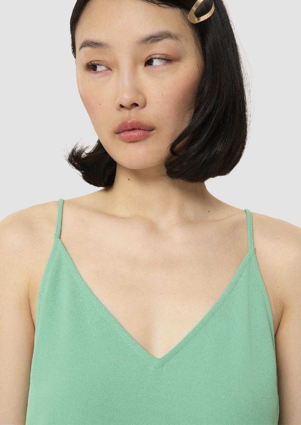 tara jarmon Top Tamaravert en crêpe