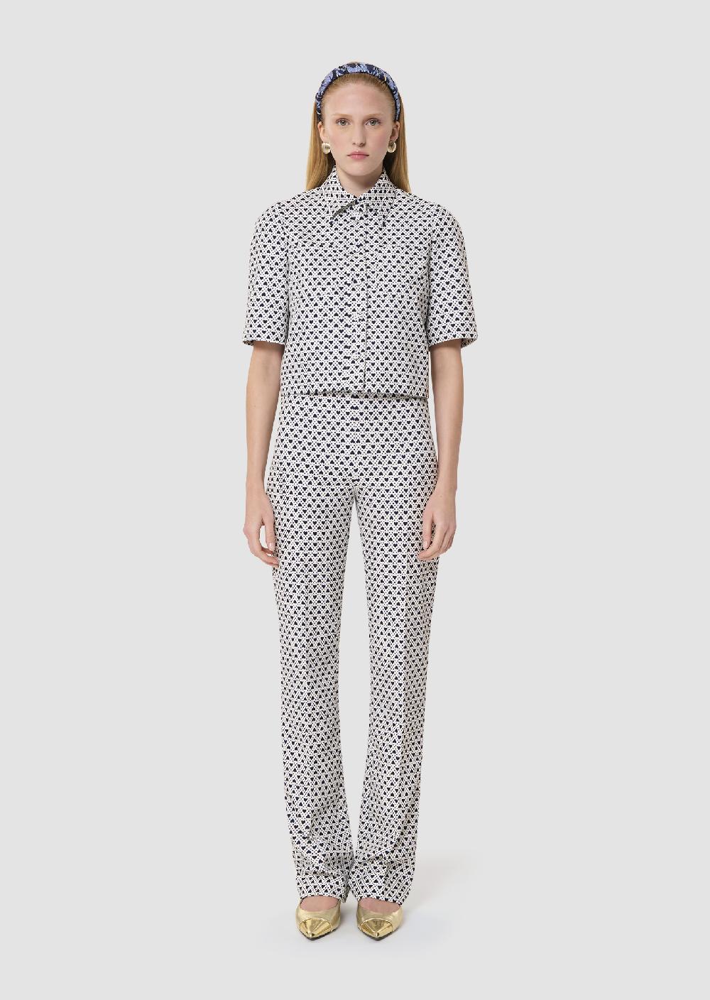 Tara Jarmon Top Thadeaécru Imprimé Mini Coeurs