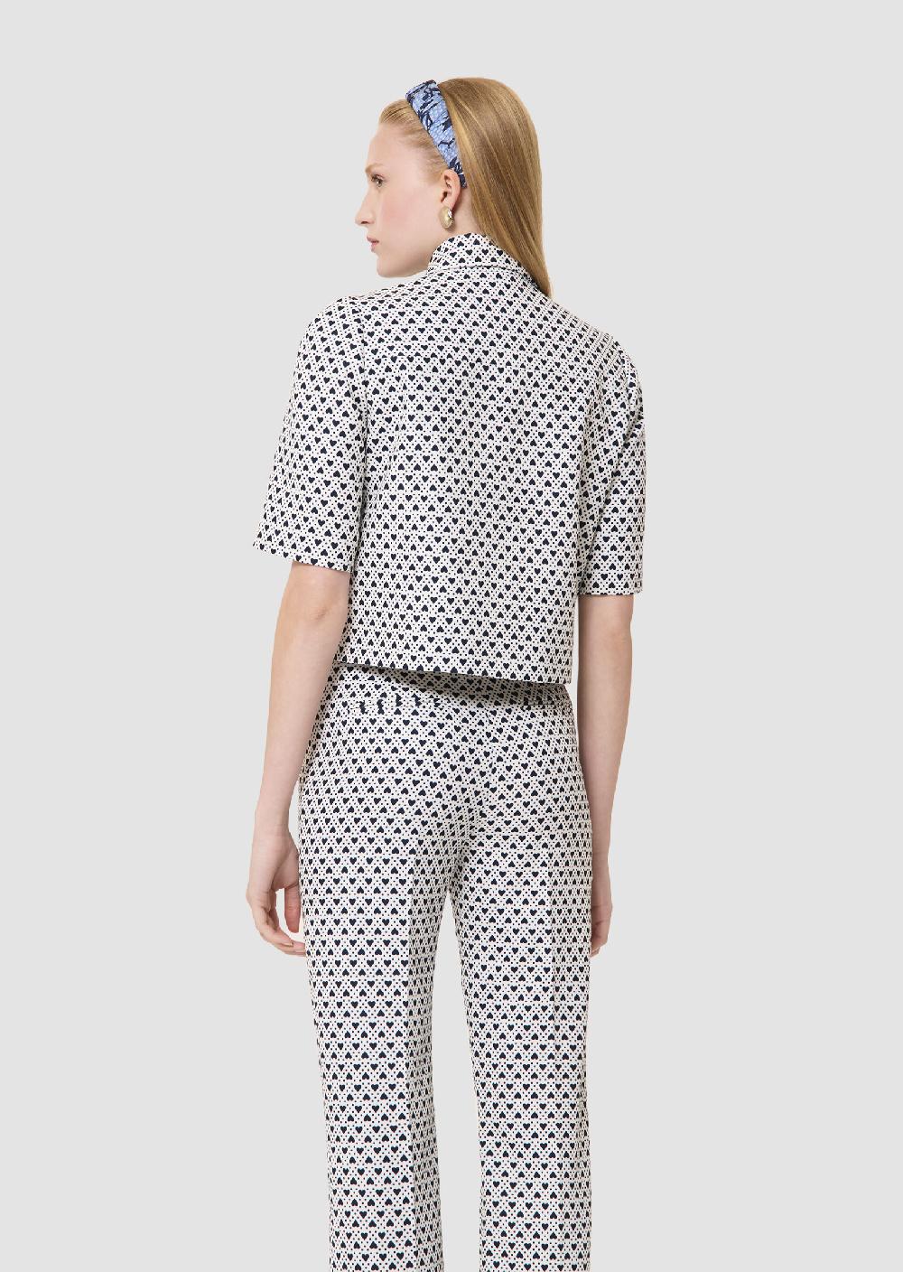 Tara Jarmon Top Thadeaécru Imprimé Mini Coeurs