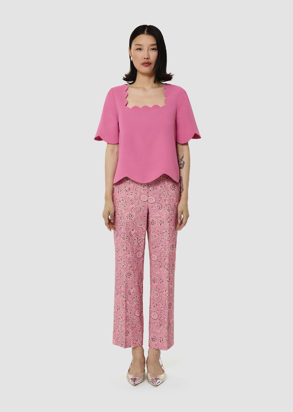 Tara Jarmon Top Timothyrose En Crêpe