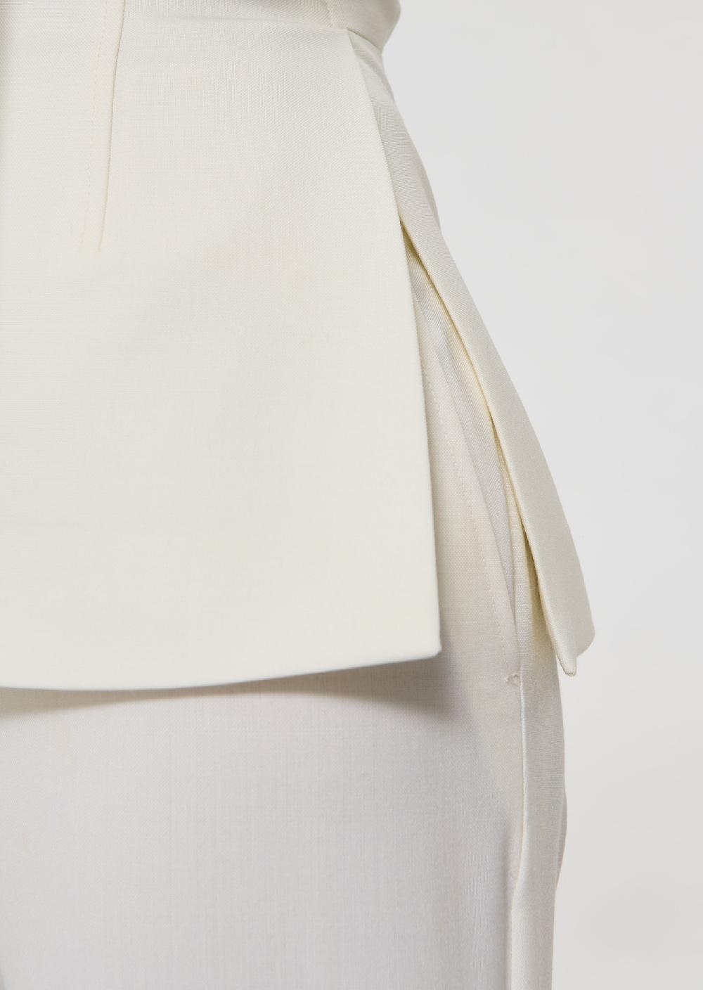 Tara Jarmon Top Tonnieécru En Toile Tailleur