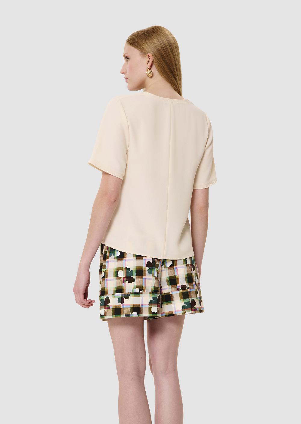 Tara Jarmon Top Toscaneécru En Crêpe