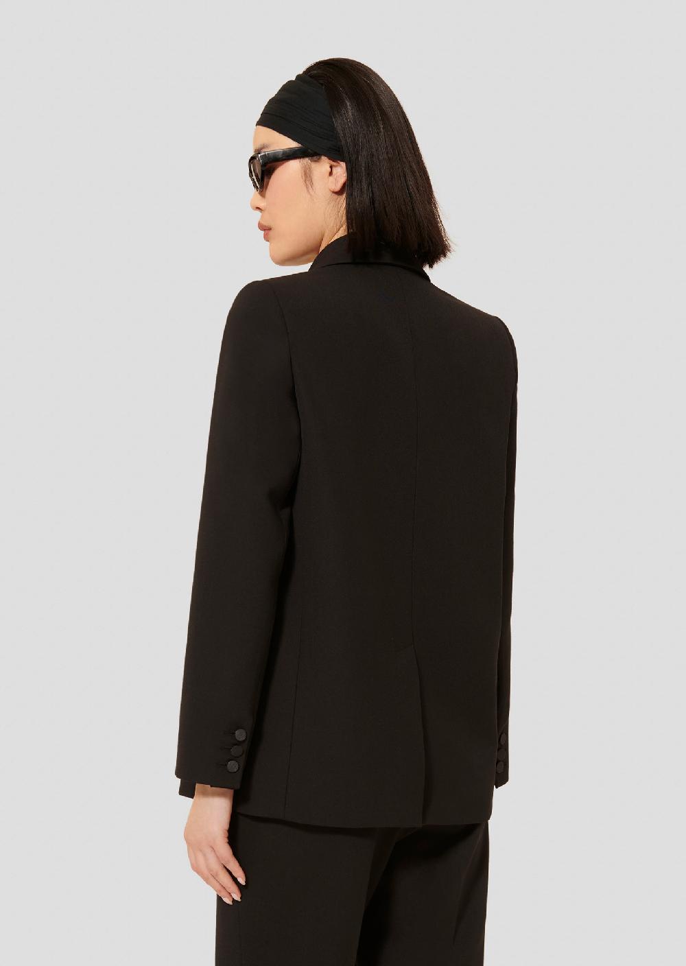 Tara Jarmon Veste Valsonnoire En Toile Tailleur