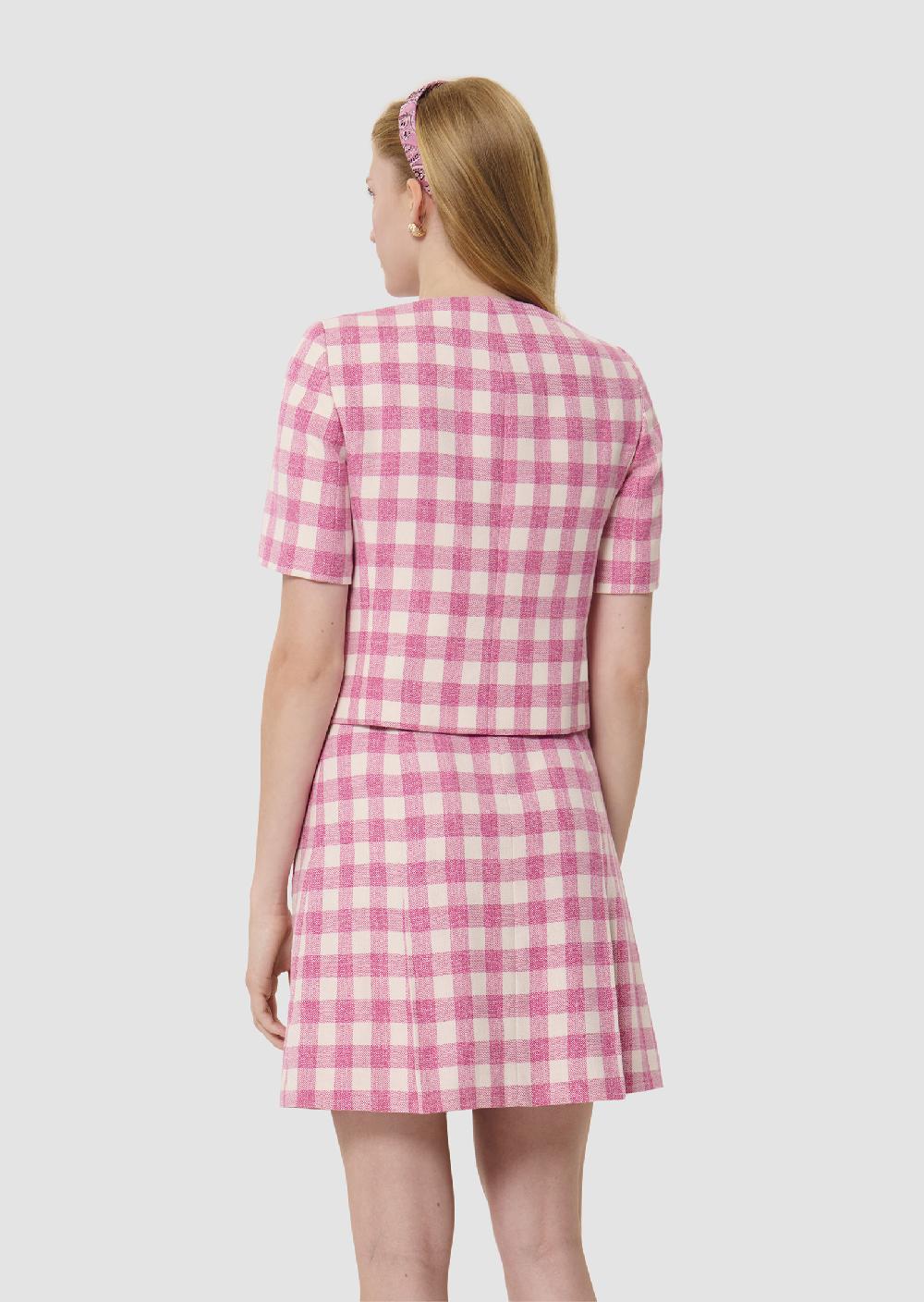 Tara Jarmon Veste Vanitarose En Vichy
