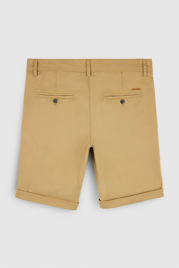 Teddy Smith Bermuda Coupe Chino SHORT CHINO WORKER BEIGE