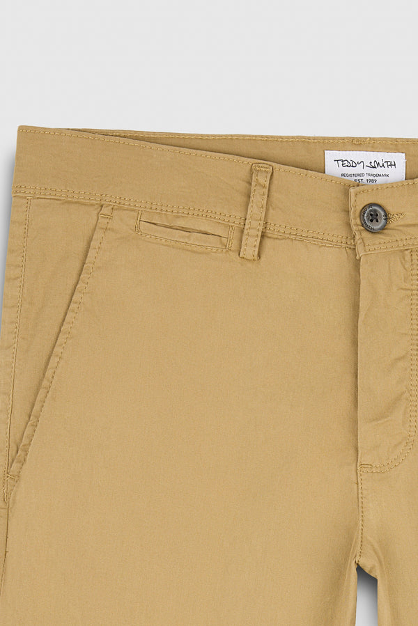 Teddy Smith Bermuda Coupe Chino SHORT CHINO WORKER BEIGE