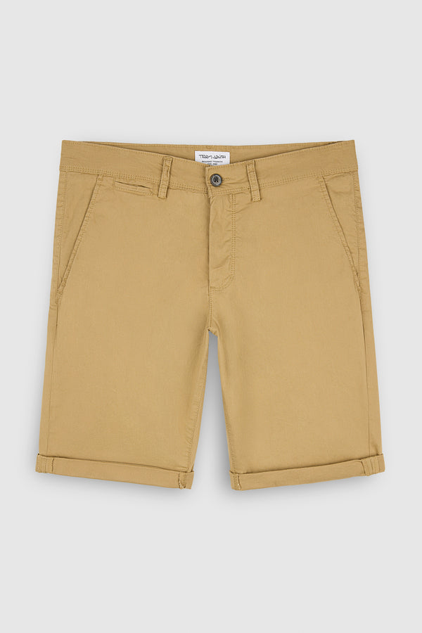 teddy smith Bermuda coupe chino SHORT CHINO WORKER BEIGE