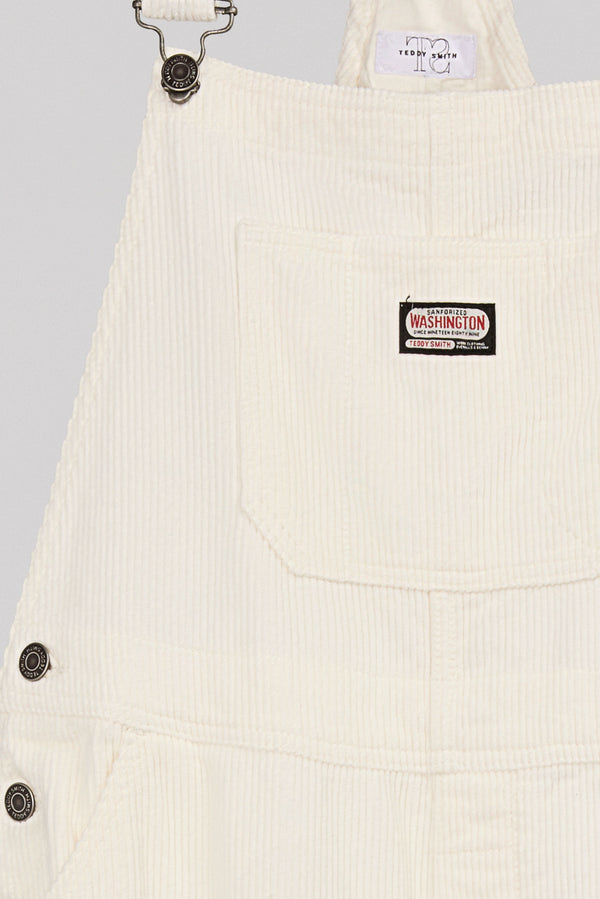 Teddy Smith Combinaison WASHINGTON VELO MIDDLE WHITE