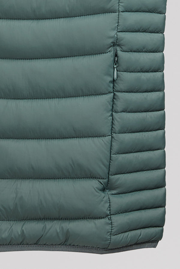Teddy Smith Doudoune Sans Manches Col Montant B-TERRY VINTAGE KAKI