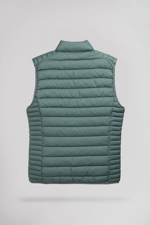Teddy Smith Doudoune Sans Manches Col Montant B-TERRY VINTAGE KAKI