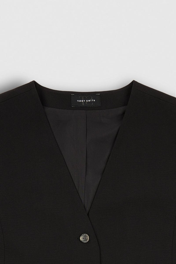 Teddy Smith Gilet Sans Manches G-WILD BISTRETC NOIR