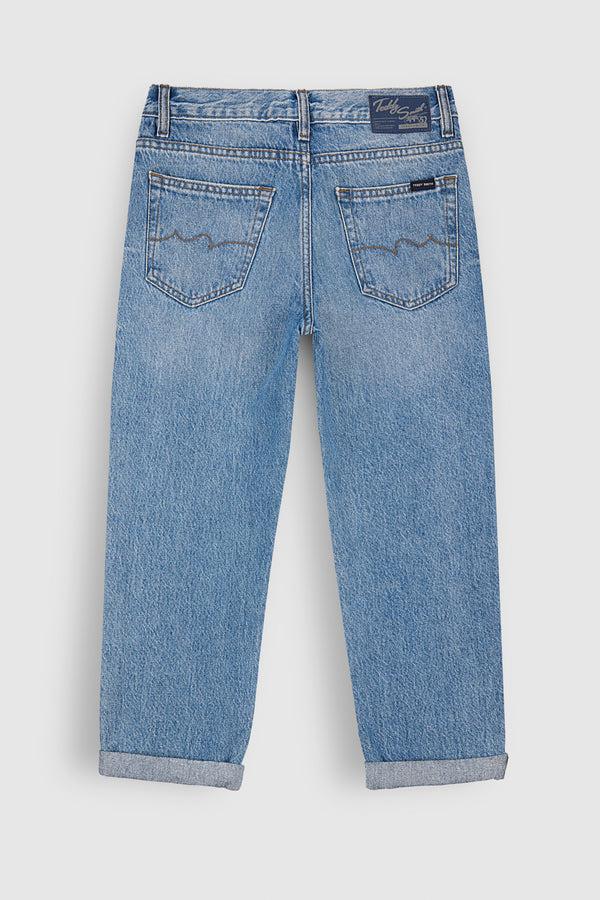 Teddy Smith Jean Coupe 5 Poches DAD PANT JR VINTAGE/INDIGO