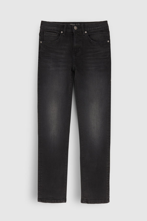 teddy smith Jean coupe 5 poches SLIM BOY JR BLACK USED