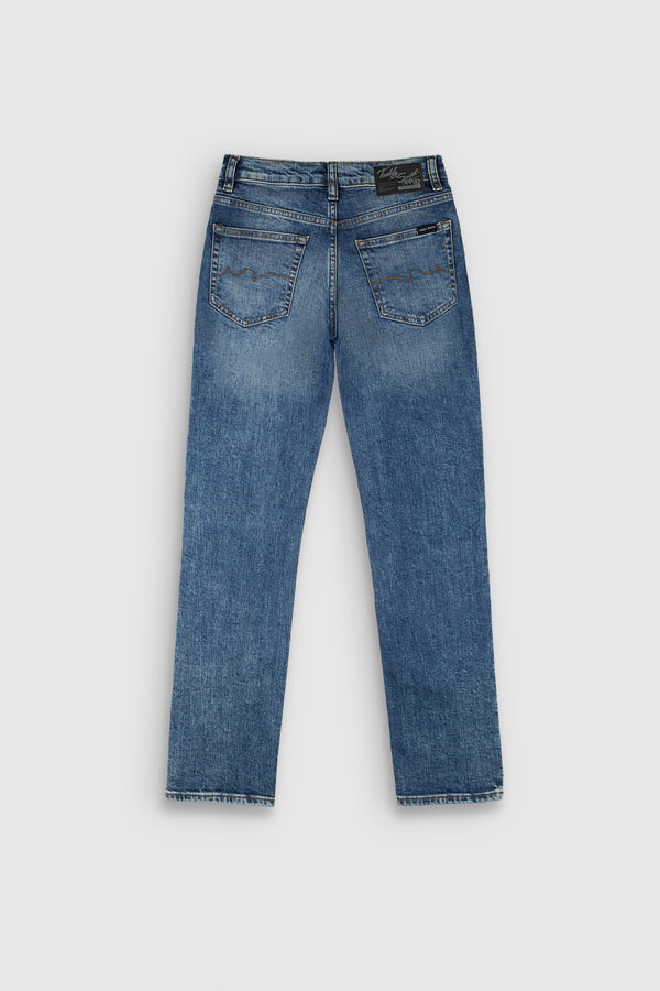 Teddy Smith Jean Coupe 5 Poches SLIM BOY JR INDIGO NEW