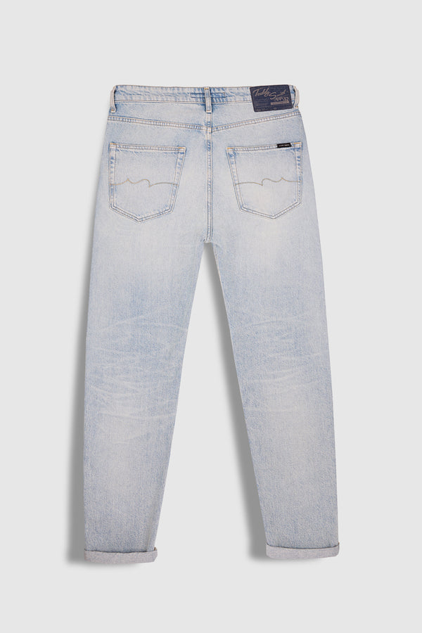 Teddy Smith Jean Coupe Décontractée DAD PANT FRIPP/INDIGO CLAIR