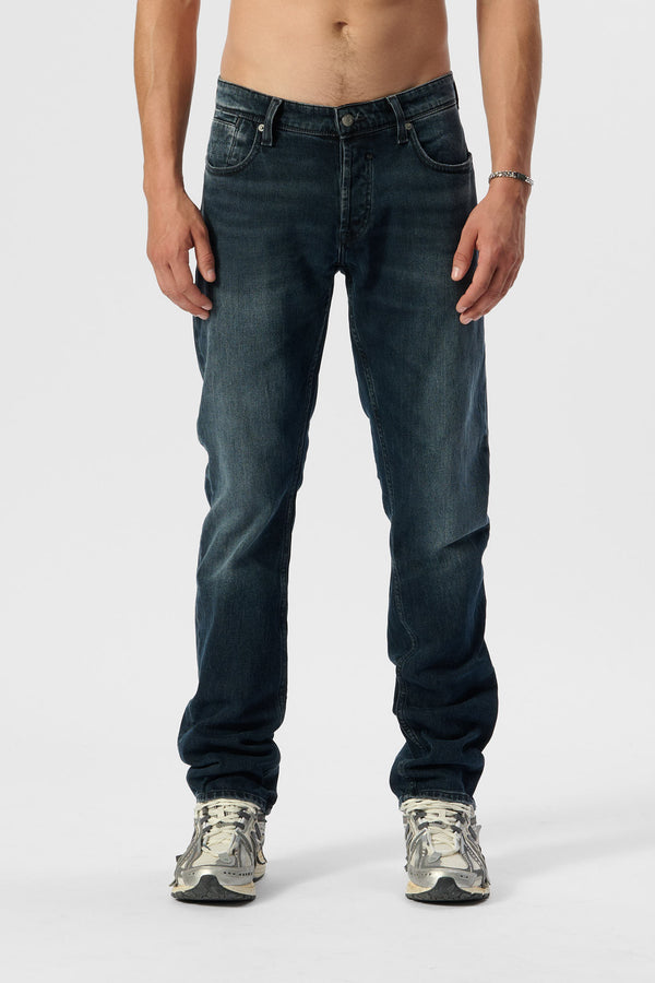 Teddy Smith Jean Coupe Droite REG Longueur 32 BLUE BLACK