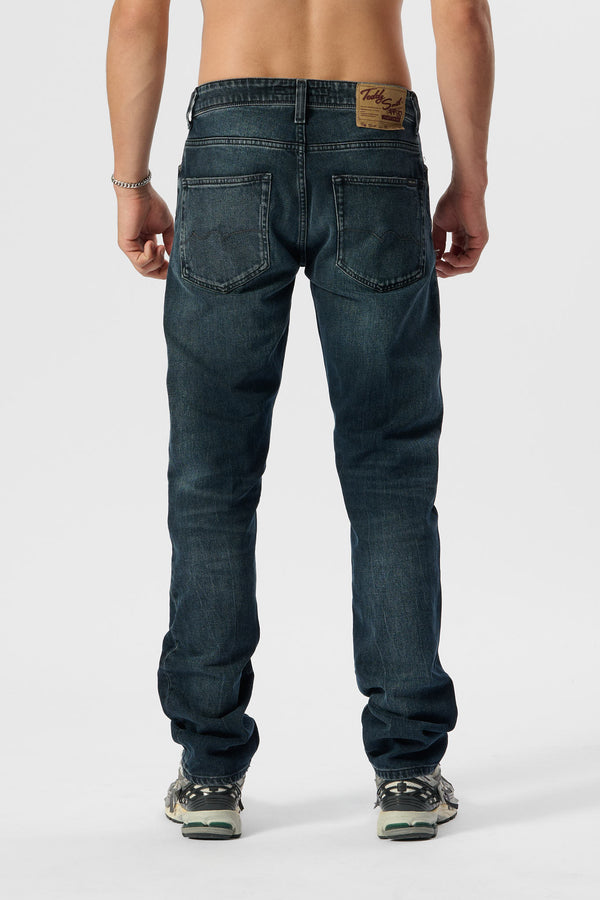 Teddy Smith Jean Coupe Droite REG Longueur 32 BLUE BLACK