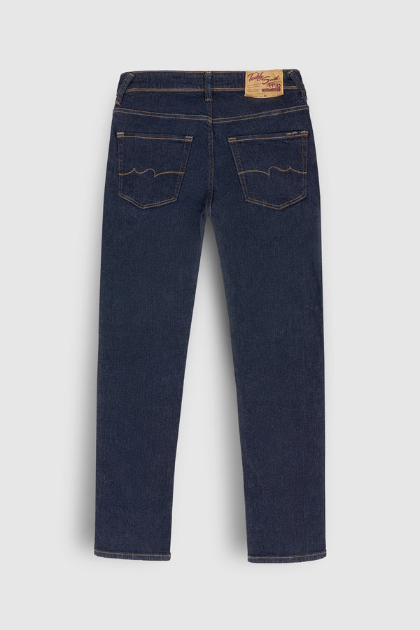 Teddy Smith Jean Coupe Droite REG Longueur 32 DARK BLUE
