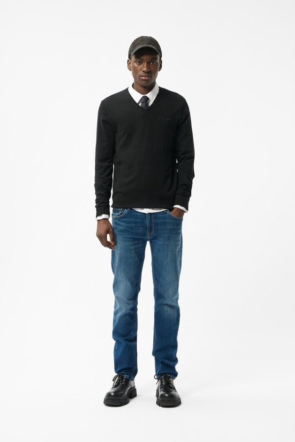 teddy smith Jean coupe regular slim REEPLE ROCK SWE longueur 32 INDIGO NEW