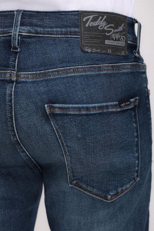Teddy Smith Jean Coupe Regular Slim ROCK DUAL MOVE Longueur 32 OLD/ENCRE