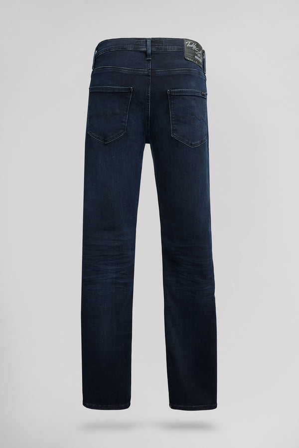 Teddy Smith Jean Coupe Regular Slim ROCK DUAL MOVE Longueur 32 BLUE BLACK