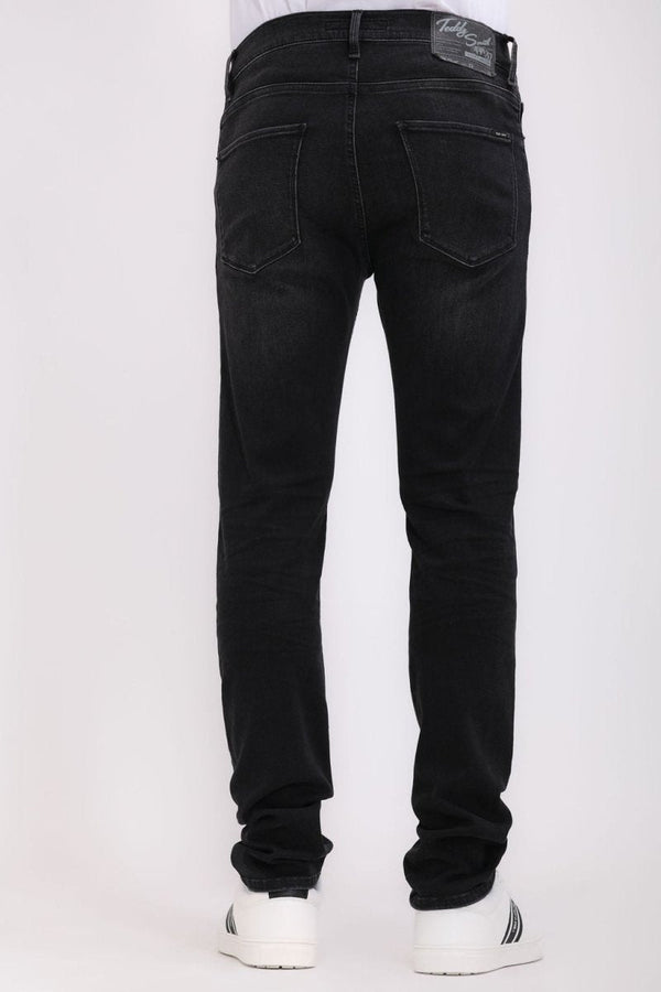 Teddy Smith Jean Coupe Regular Slim ROCK DUAL MOVE Longueur 32 BLACK USED