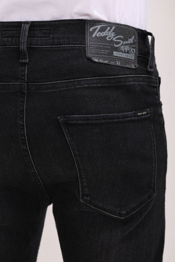 Teddy Smith Jean Coupe Regular Slim ROCK DUAL MOVE Longueur 32 BLACK USED