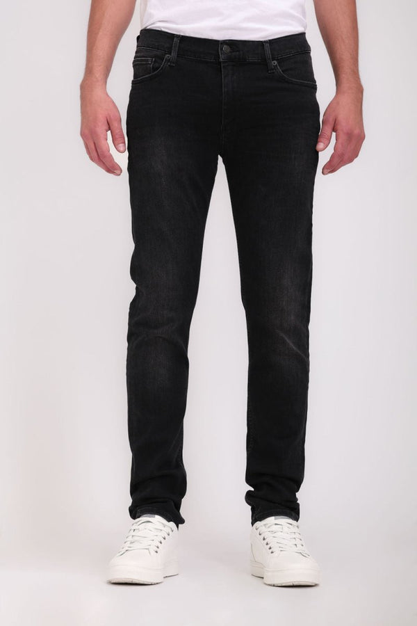 teddy smith Jean coupe regular slim ROCK DUAL MOVE longueur 32 BLACK USED