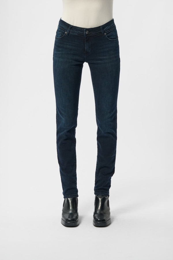 Teddy Smith Jean Coupe Slim 5 Poches PIN UP SLIM BLUE BLACK