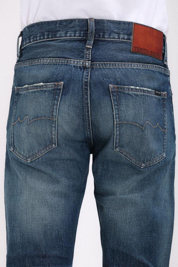 Teddy Smith Jean Denim Coupe Regular Slim ROCK MUST OLD/ENCRE