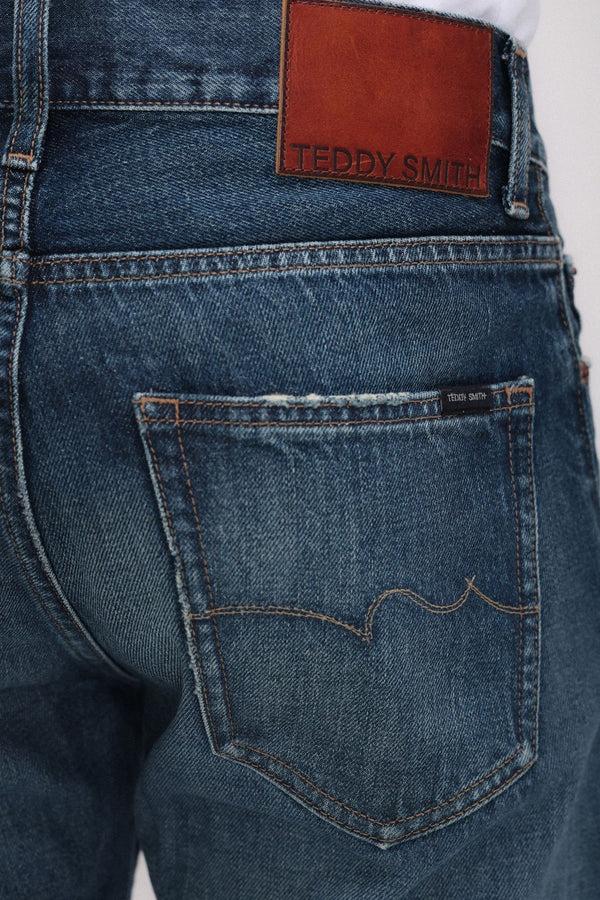Teddy Smith Jean Denim Coupe Regular Slim ROCK MUST OLD/ENCRE