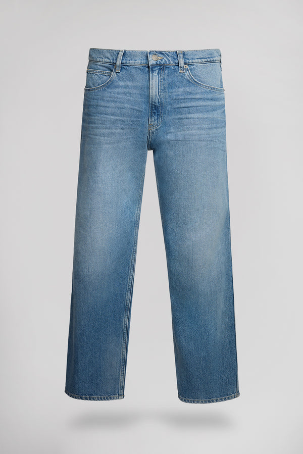 teddy smith Jean MEMPHIS STRAIGH FRIPP/INDIGO CLAIR