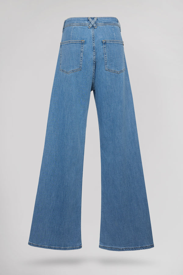 Teddy Smith Jean P-JOSEFA 4PP DE FRIPP / INDIGO CLAIR