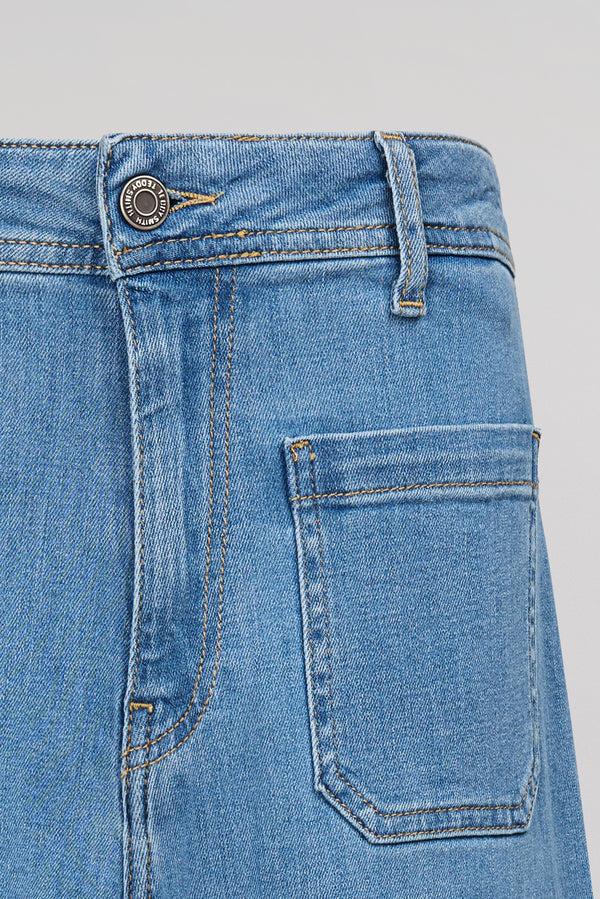 Teddy Smith Jean P-JOSEFA 4PP DE FRIPP / INDIGO CLAIR