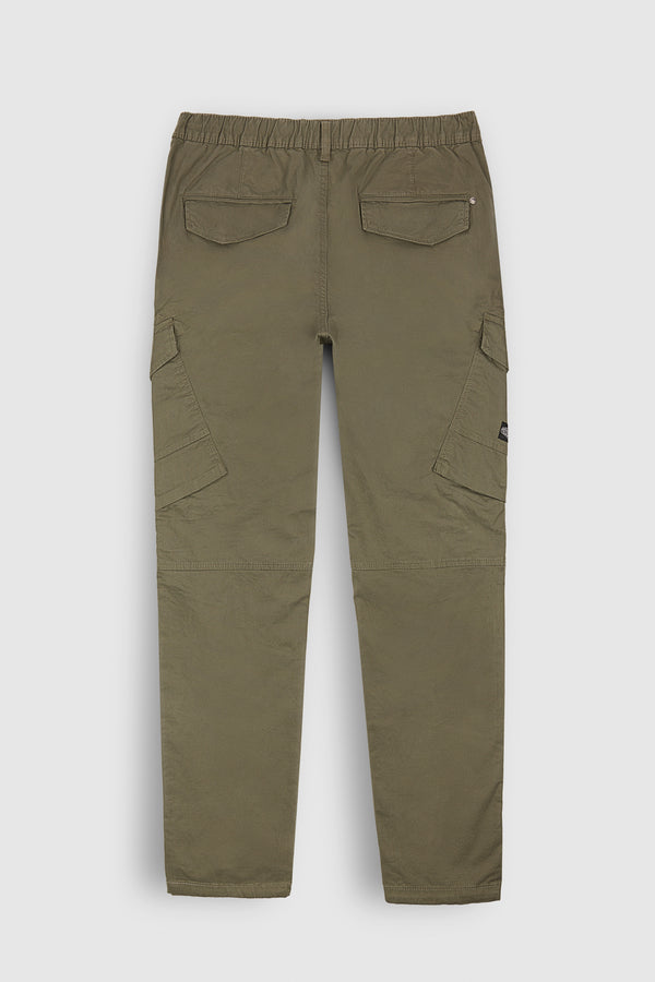 Teddy Smith Pantalon Coupe Cargo P-MURRAY CARGO TURBULENCE KAKI