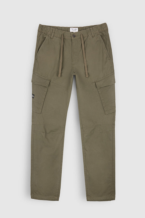 teddy smith Pantalon coupe cargo P-MURRAY CARGO TURBULENCE KAKI