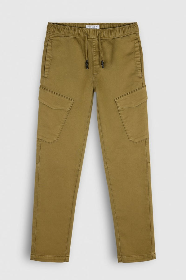 teddy smith Pantalon P-PIKY CARGO JR TROPICAL OLIVE