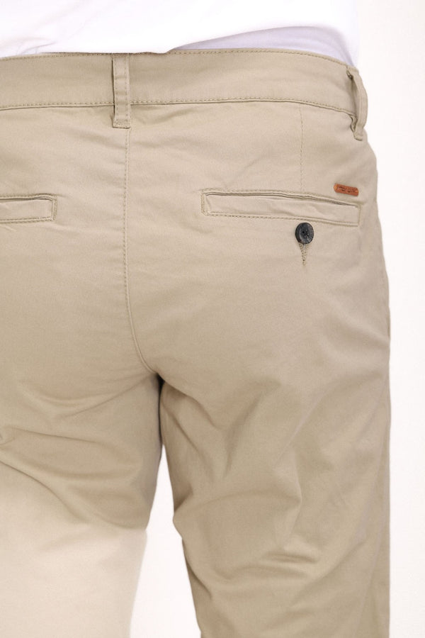 Teddy Smith Pantalon Style Chino Coupe Slim P-CHINO BEIGE STONE