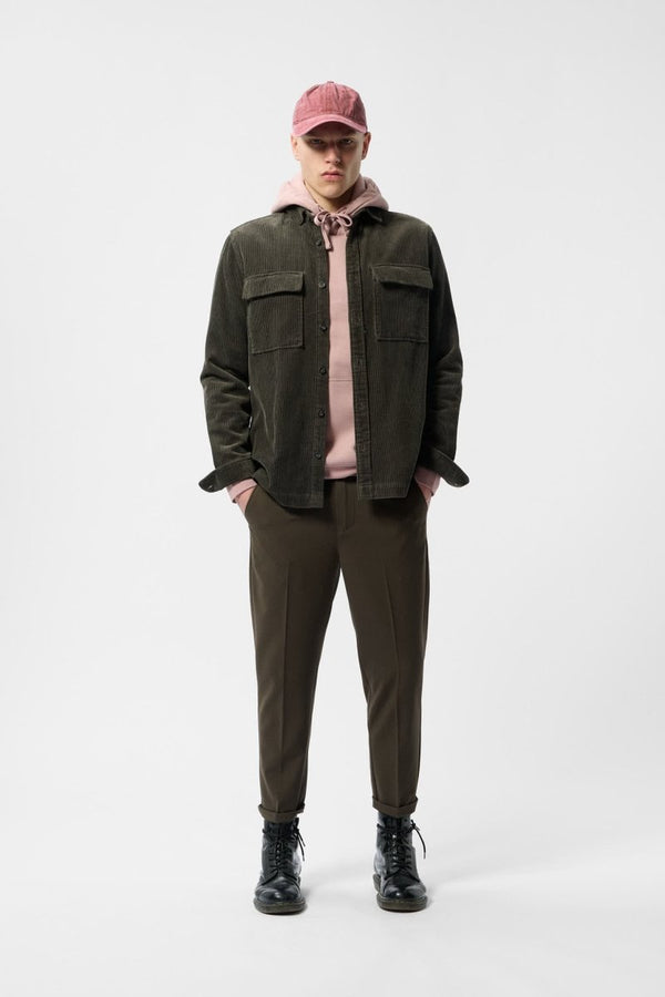 Teddy Smith Pantalon Taille élastiquée PYWAN 2 BISTRET CHARBON CHINE