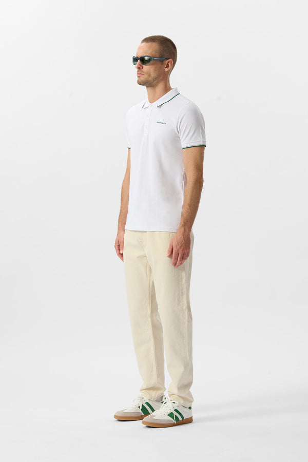 Teddy Smith Polo Piqué Manches Courtes PASIAN 2 BLANC