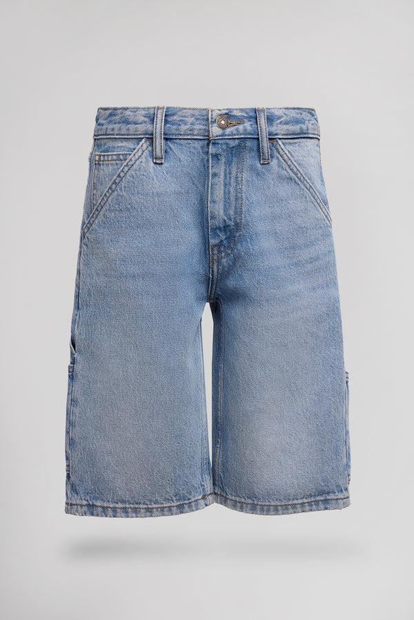 teddy smith Short S-CARPENTER SH JR FRIPP / INDIGO CLAIR