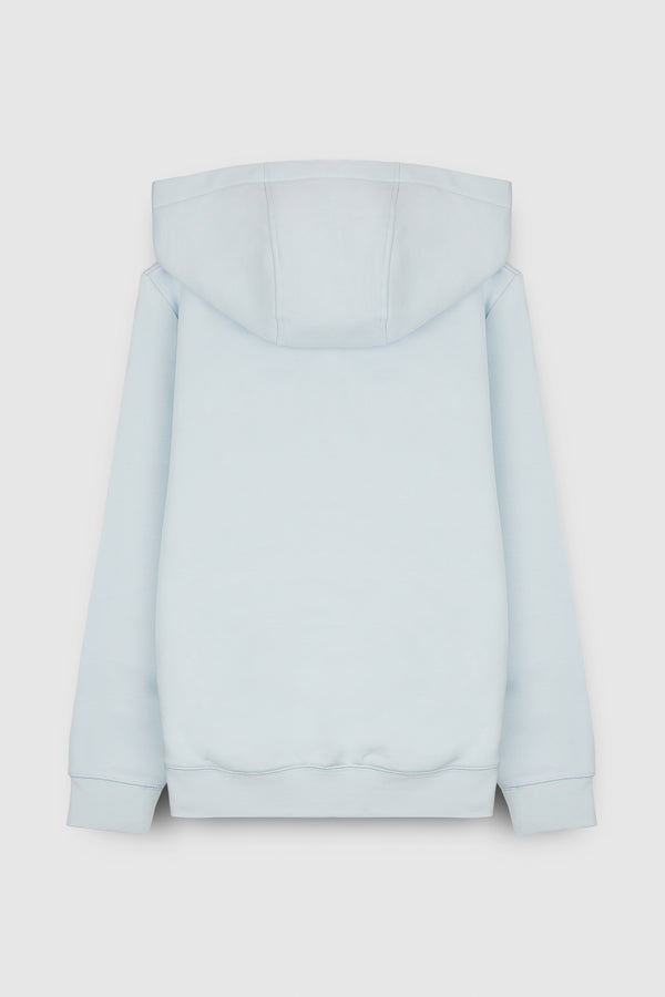 Teddy Smith Sweat à Capuche S-JIM HOODY JR BLEU CLAIR