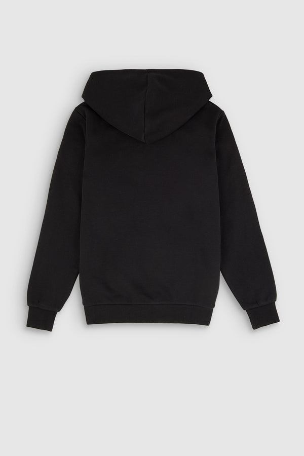 Teddy Smith Sweat à Capuche S-NARK HOODY JR CHARBON